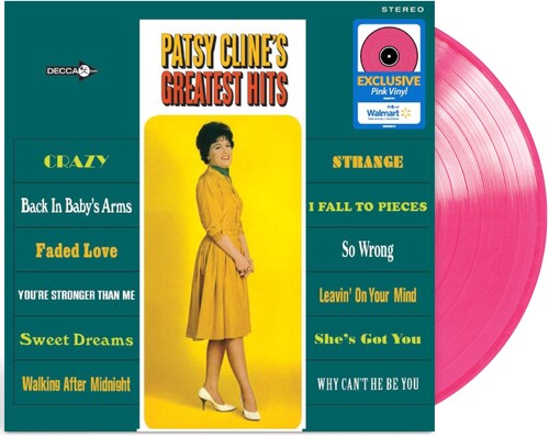 Patsy Cline Greatest Hits Pink