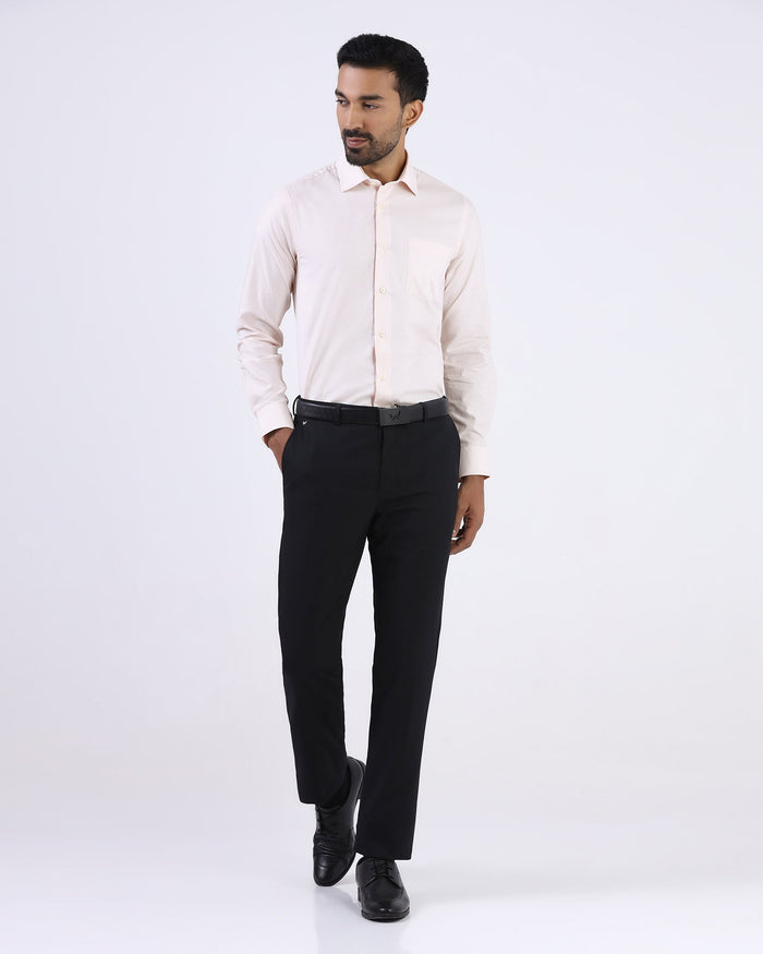 Peach Textured Shirt - Thorn