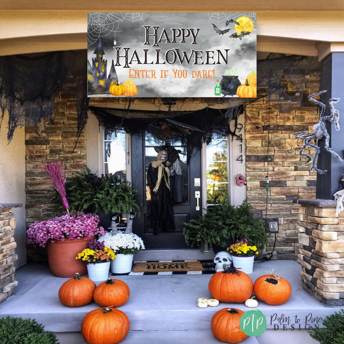 Halloween Birthday Banner