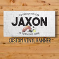 Personalized Sports Birthday Banner