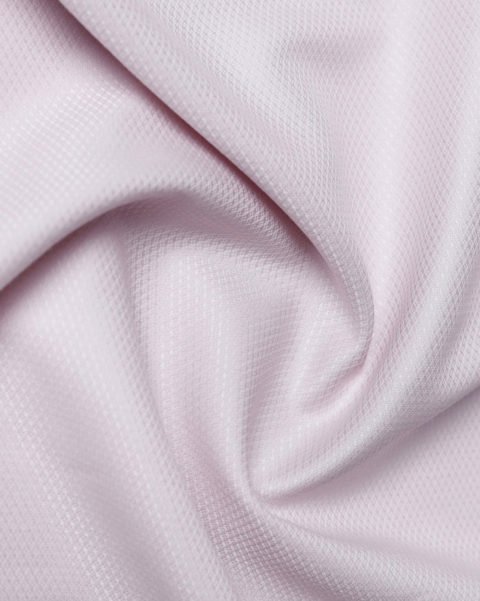 Pink Non Iron Textured Shirt - P31