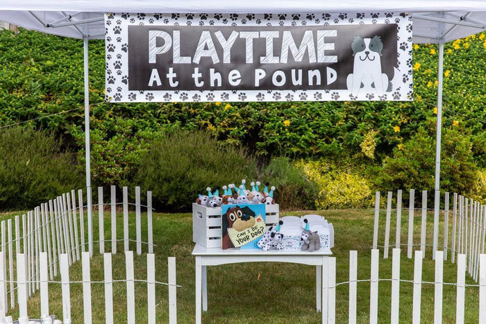 Puppy Birthday Banner