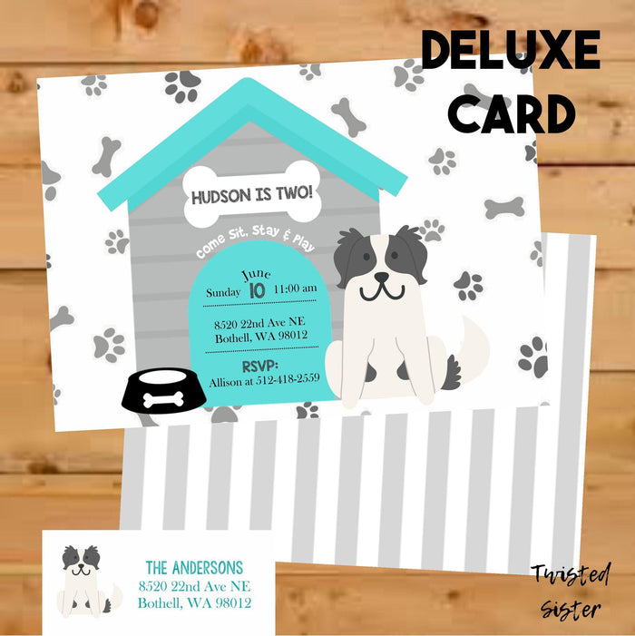 Puppy Birthday Banner