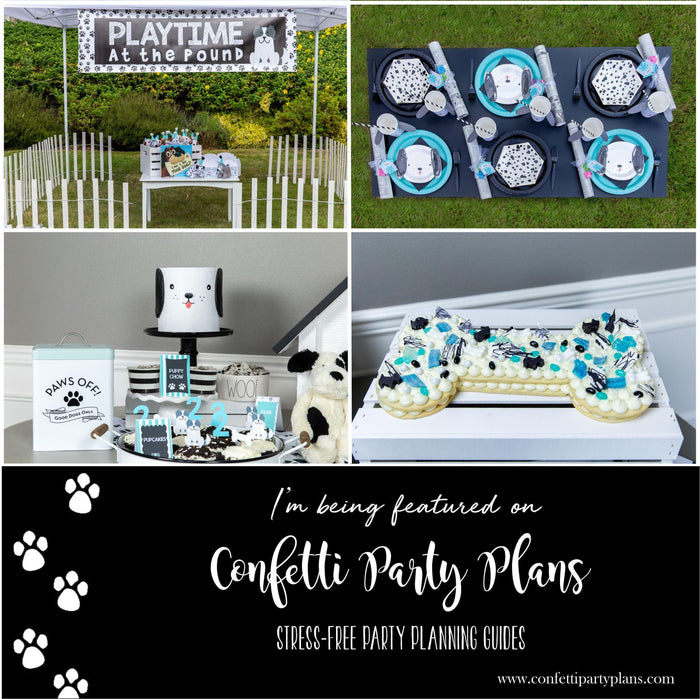 Puppy Birthday Banner