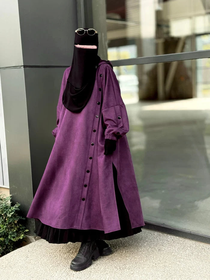 موف غامق / One size