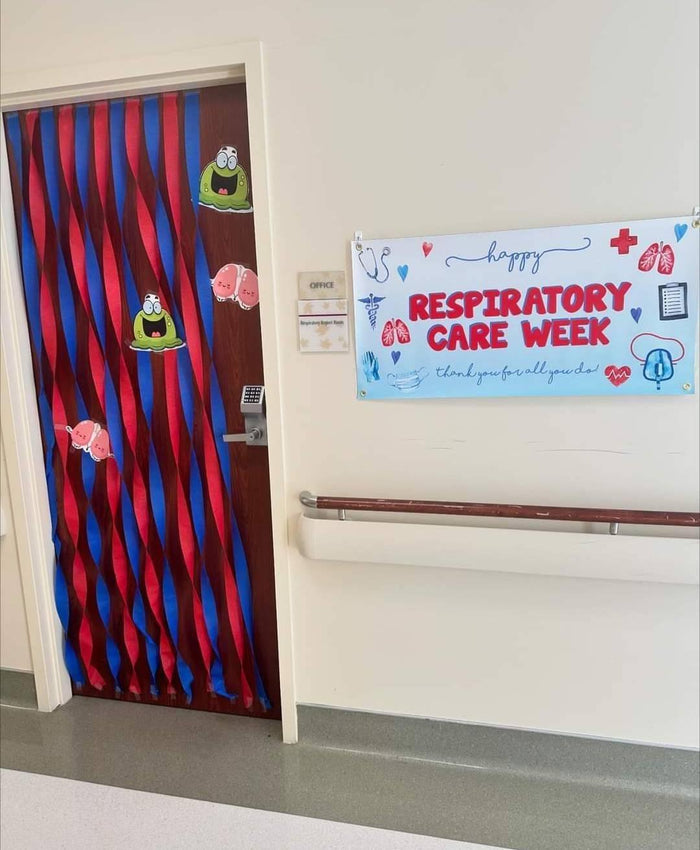 Respiratory Care Week Banner to show appreciation