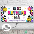 birthday era girls personalized birthday banner