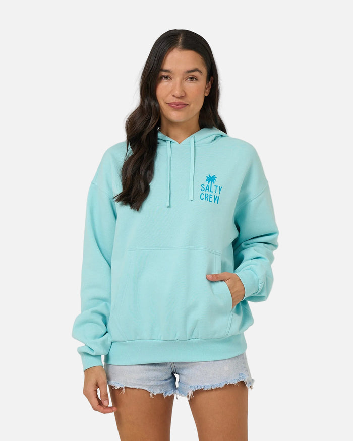 Rise And Smile Hoody - Aquamarine
