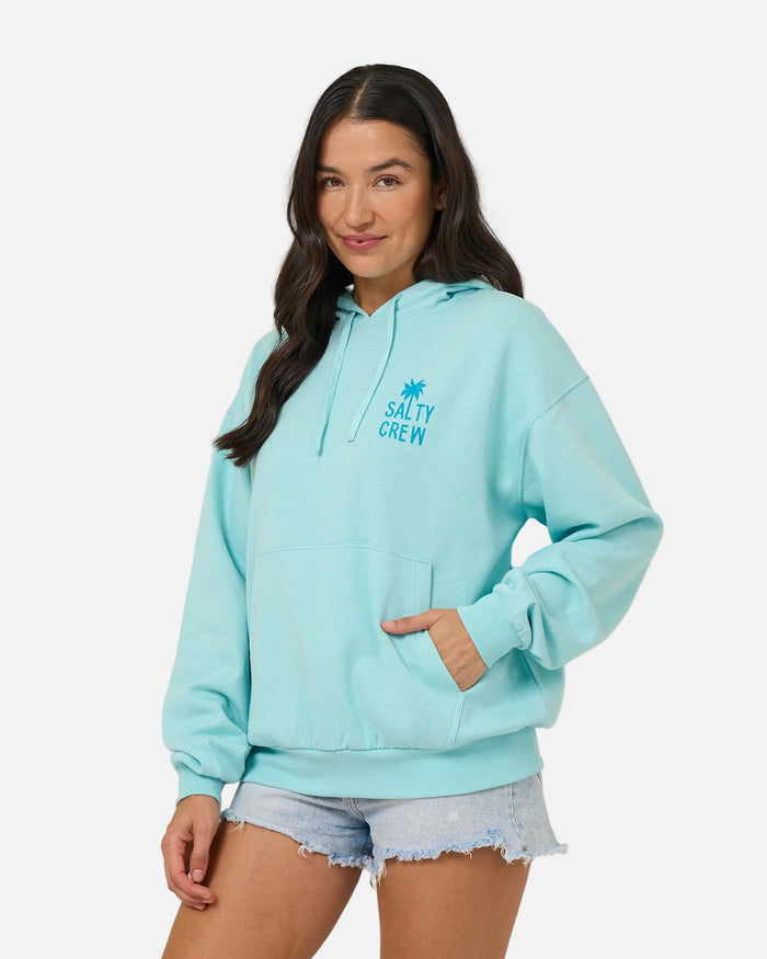 Rise And Smile Hoody - Aquamarine