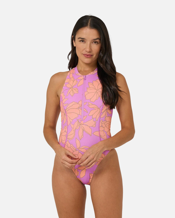 Rose Parade Surf Suit - Violet