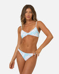 Rose Parade  Top - Aquamarine