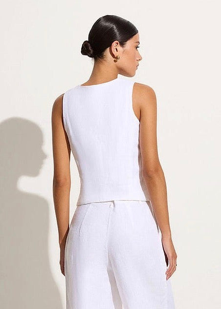 Salome Vest (White)
