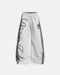 Script Stripe Baggy Sweatpants| Inflation Streetwear