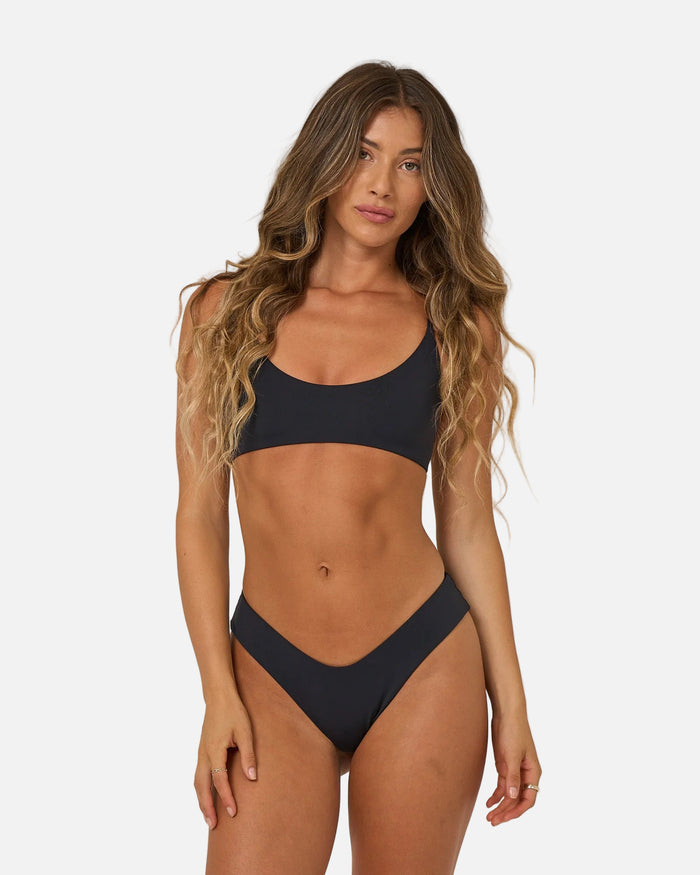 Seafarer Solids Skimpy V Bottom - Black