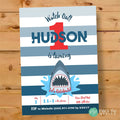 Shark Birthday Invitation