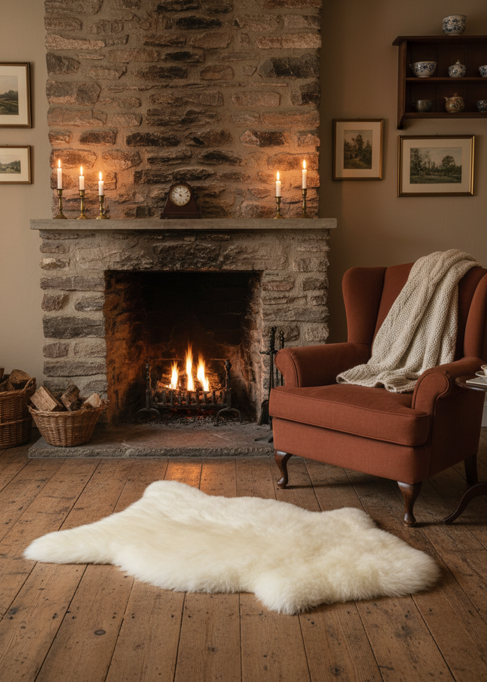 Sheepskin Rug | Natural