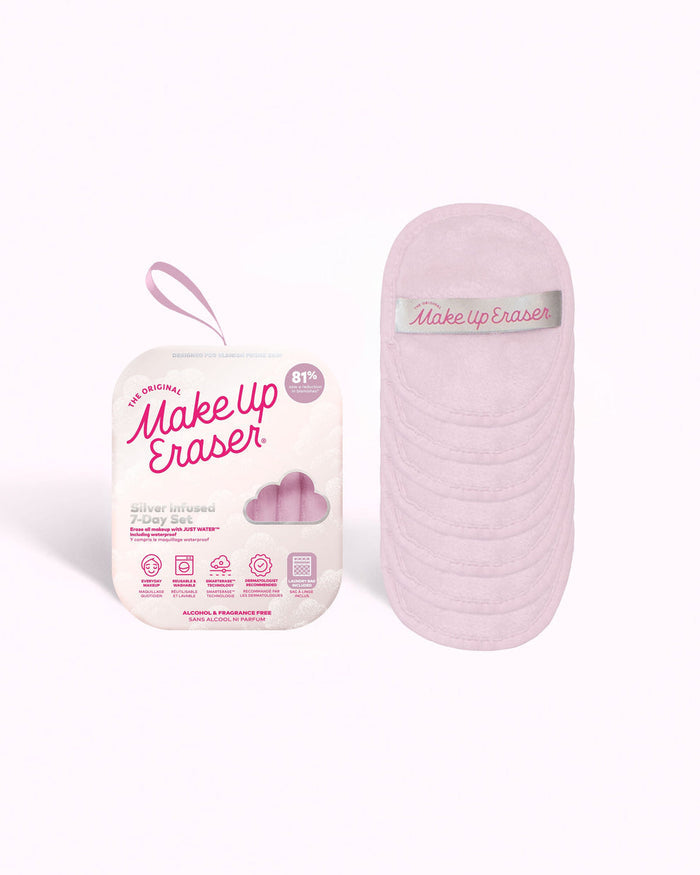 Silver Infused 7-Day Set MakeUp Eraser