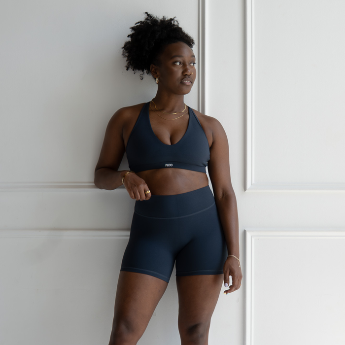 Outerspace SmoothSculpt Jade Sports Bra - Medium Support by FLEO - 1