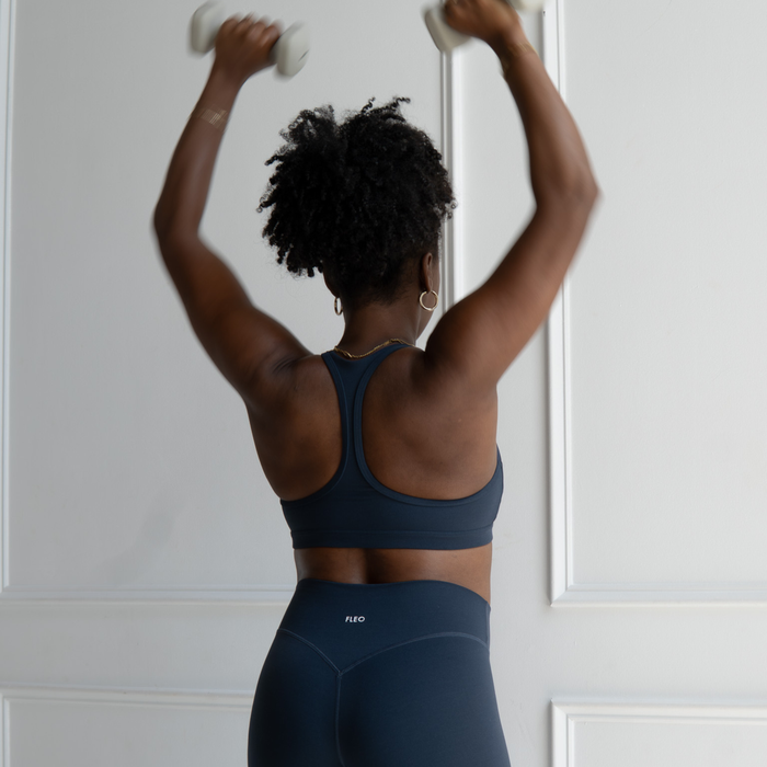 Outerspace SmoothSculpt Jade Sports Bra - Medium Support by FLEO - 2