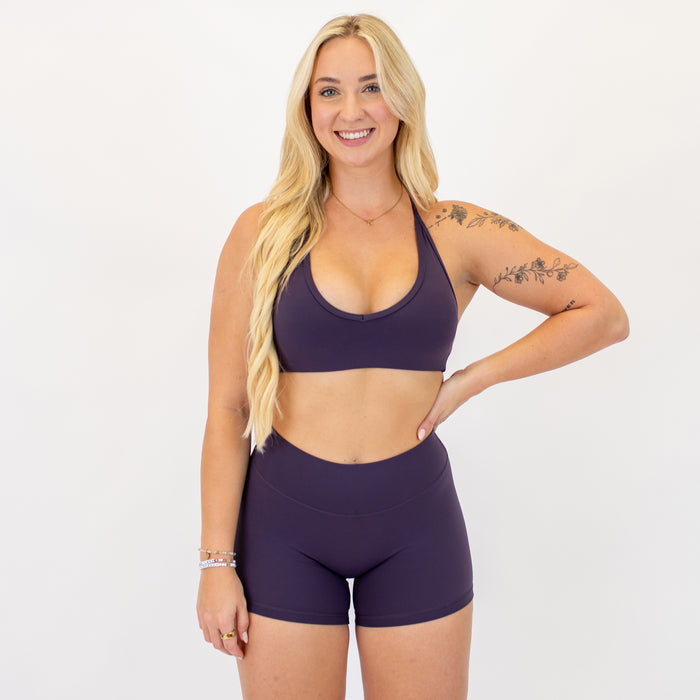 Mysterioso SmoothSculpt Raven Sports Bra - Light Support by FLEO - 1