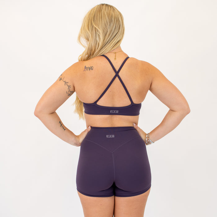 Mysterioso SmoothSculpt Raven Sports Bra - Light Support by FLEO - 2