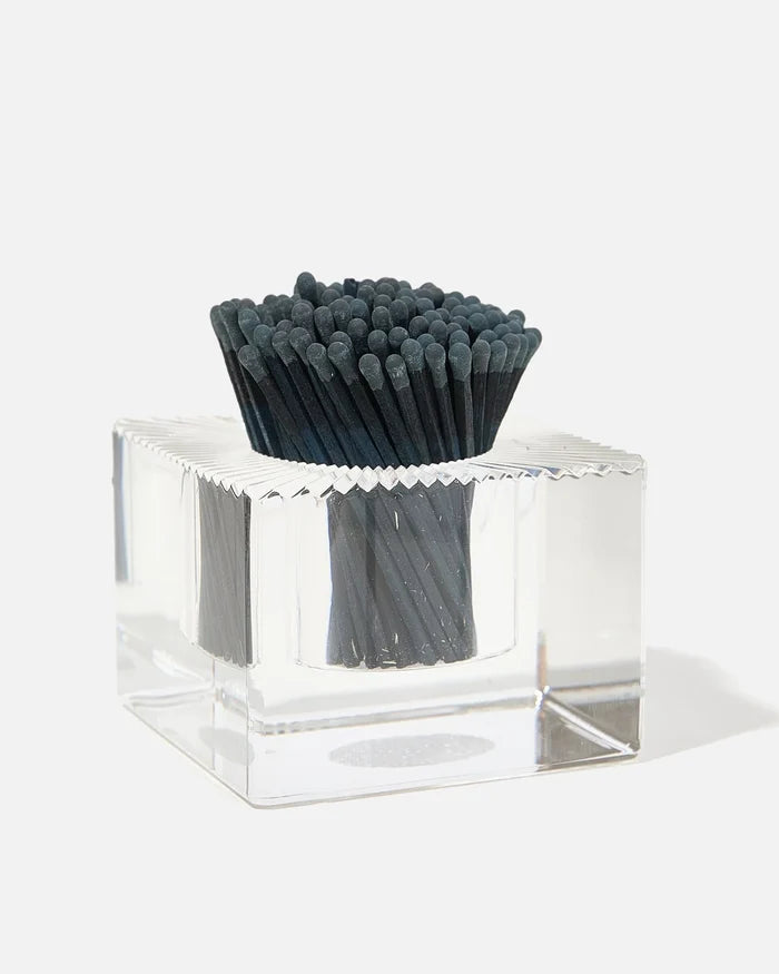 Square Match Striker | Black Matches