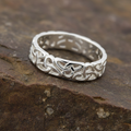 Sterling Silver Trinity Knot Ring