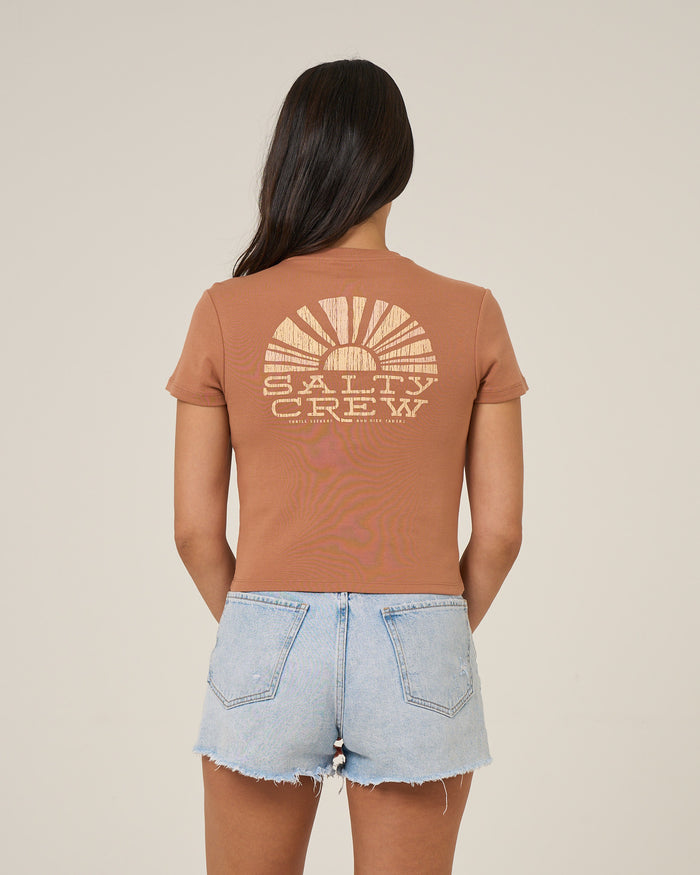 Sunshine Baby Tee - Mocha
