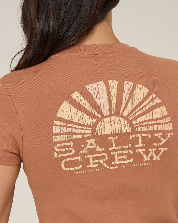 Sunshine Baby Tee - Mocha