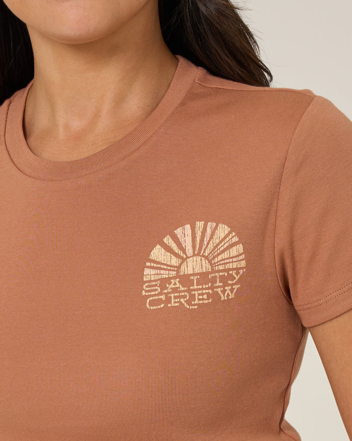 Sunshine Baby Tee - Mocha