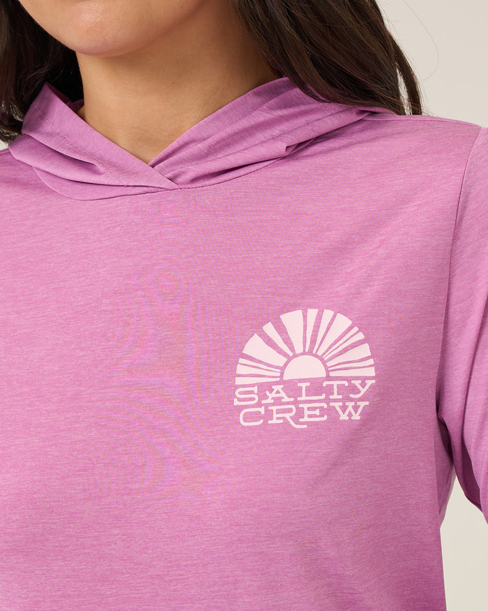 Sunshine Hooded Sunshirt - Violet