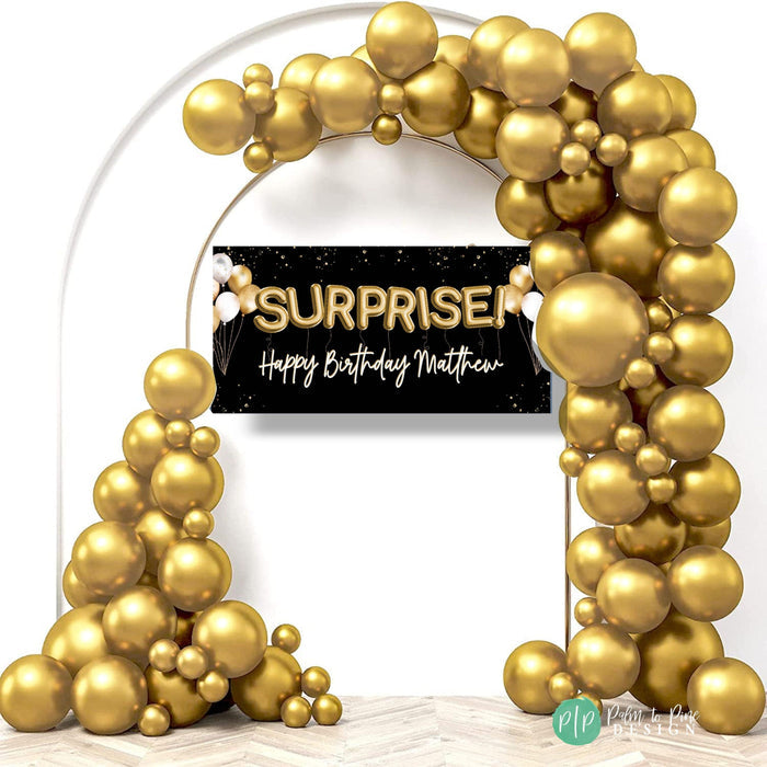 Surprise Party Banner