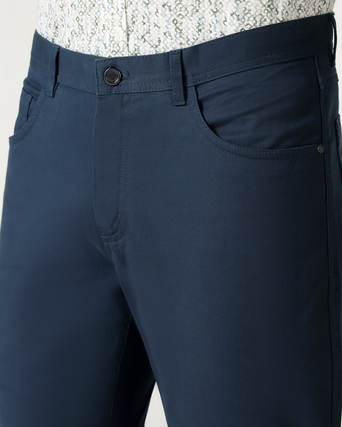 Teal Textured Khakis - Segyo
