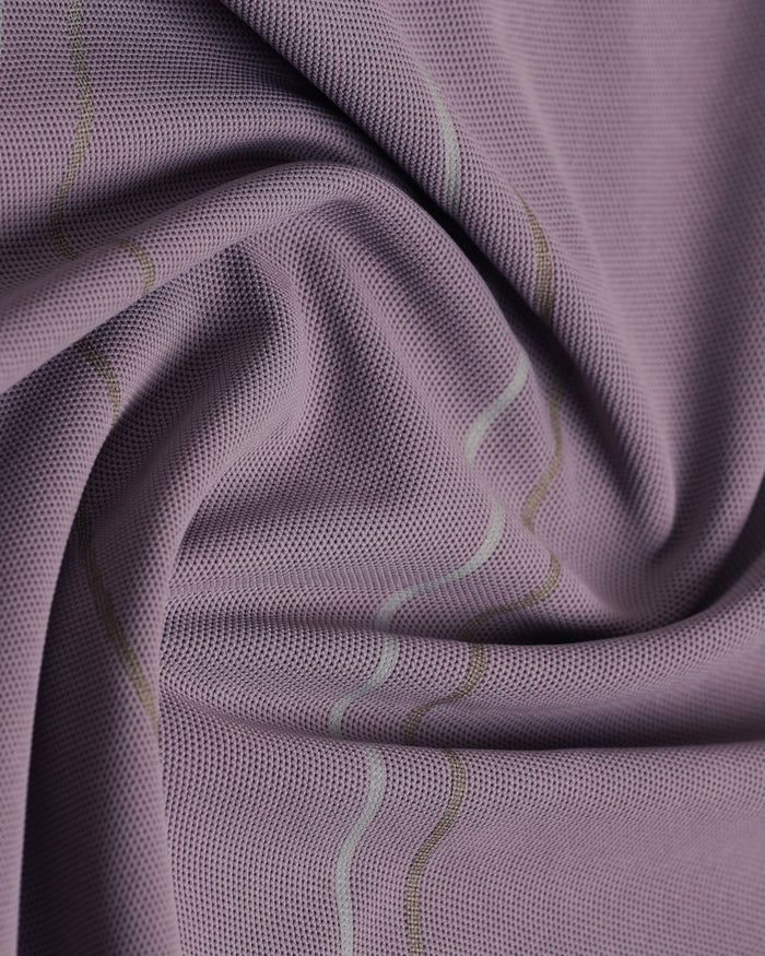 TechPro Polo Light Purple Printed T-Shirt - Slash