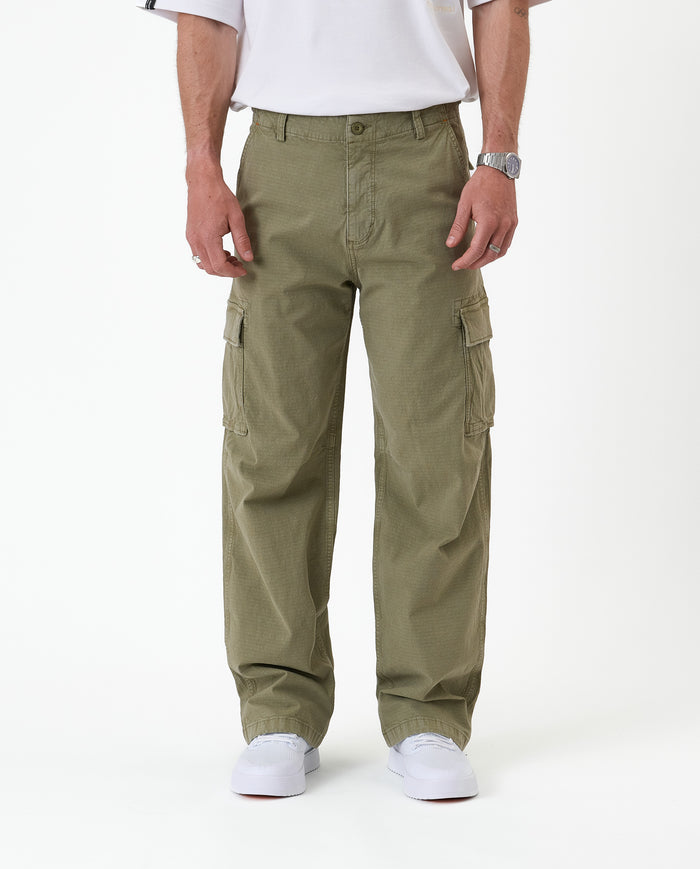 The Cargo Pant in light khaki — front view against a white background
