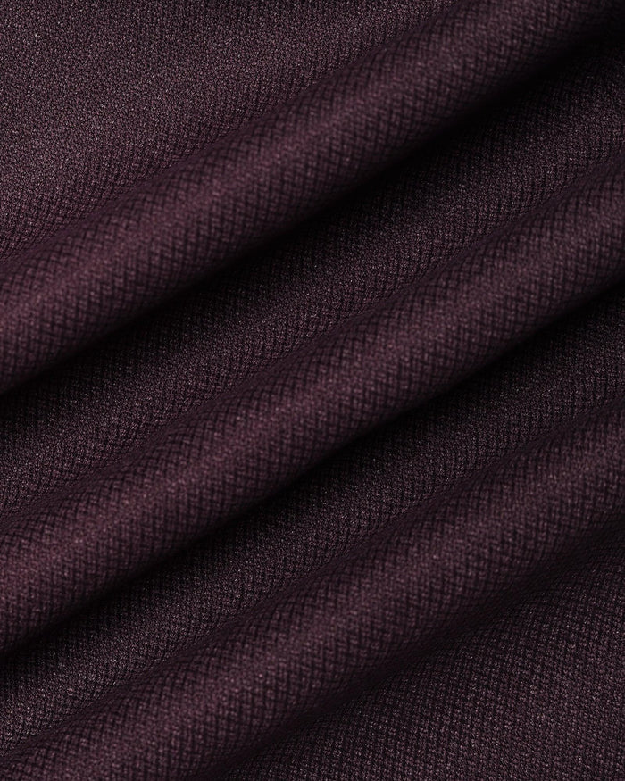 Three Piece Wine Textured Formal Suit - Donnie
