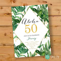 Tropical Aloha Birthday Invitation