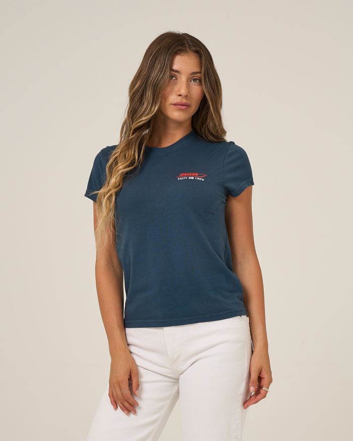 Whaler Modern Tee - Midnight Navy