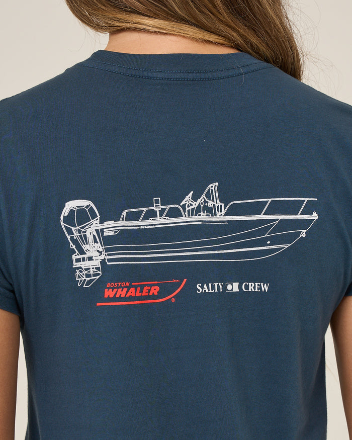 Whaler Modern Tee - Midnight Navy