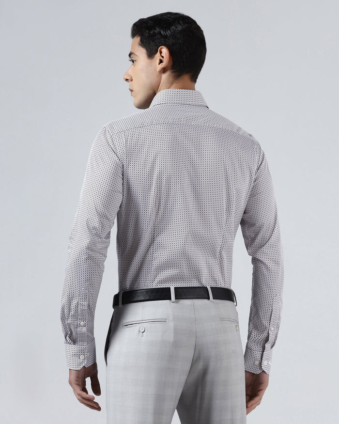 White Printed Shirt - Addo