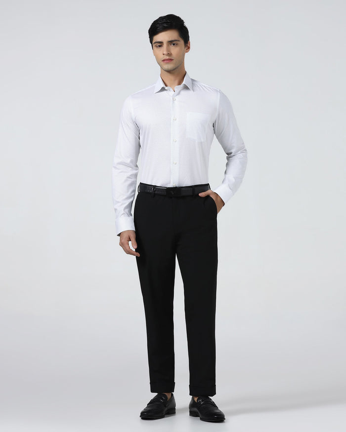 White Printed Shirt - Welkon