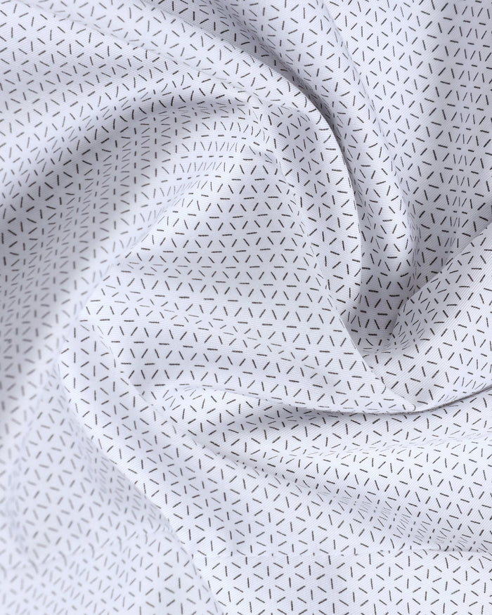 White Printed Shirt - Welkon