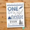 Wild One Birthday Invitation