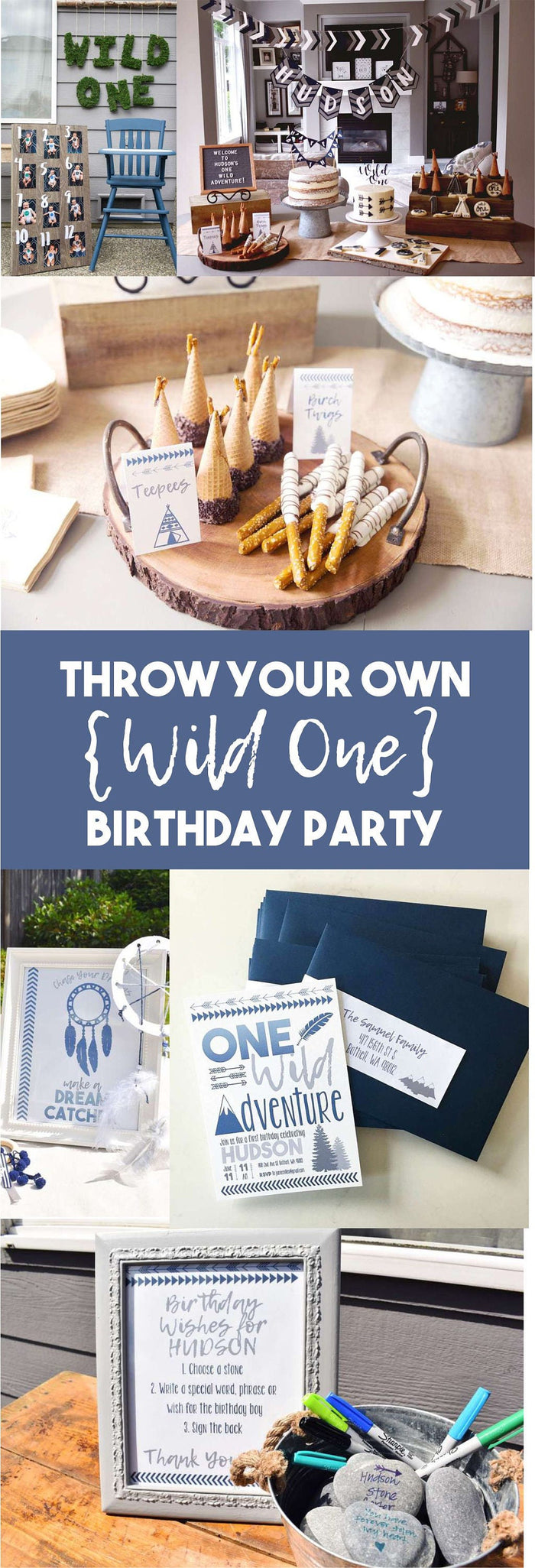 Wild One Birthday Invitation