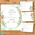 Wildflower Advice and Well Wishes for the Mr. & Mrs. Bridal Shower Game