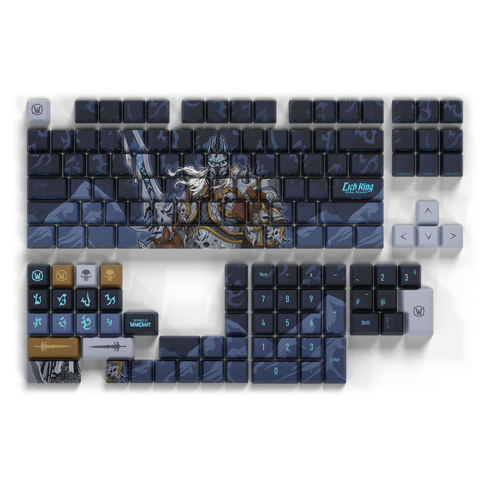 World of Warcraft Lich King Keycap Set - Front View Full Keycap Set